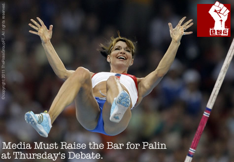 Media Must Raise the Bar for Palin at Thursday's Debate