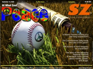 At What Cost Peace - Cover of SZ - September 2009