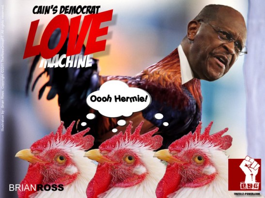 Herman Cain's Democrat Love Machine